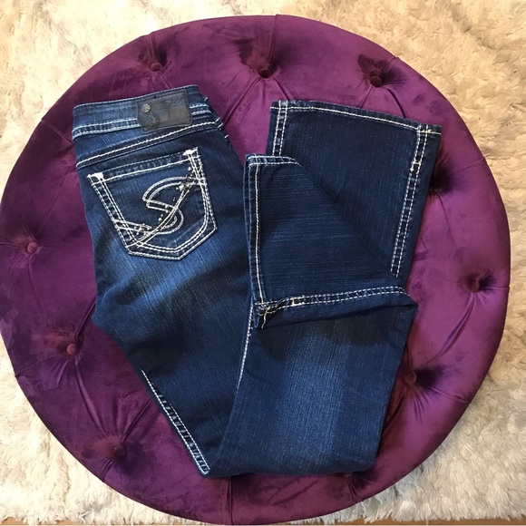 Silver Brand Embellished Jeans Twisted Boot Cut - Picture 7 of 7